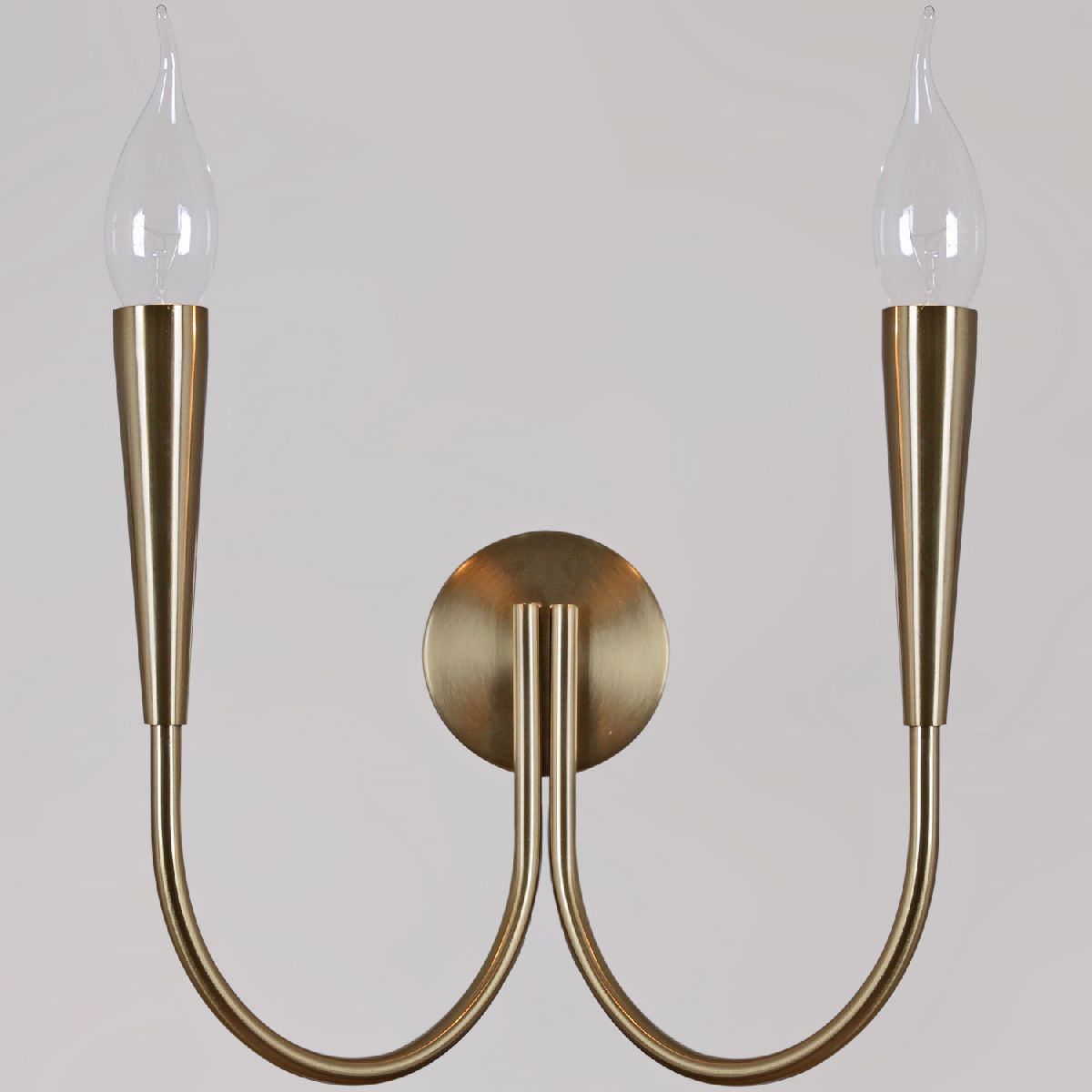 бра reluce il0441-2w-79 brass vase