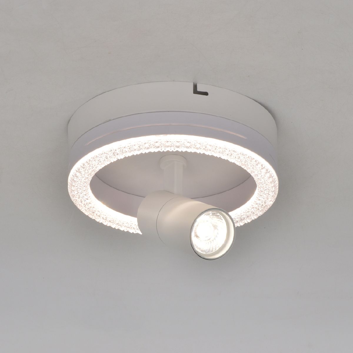 потолочный светильник escada 20044sma/01led wh