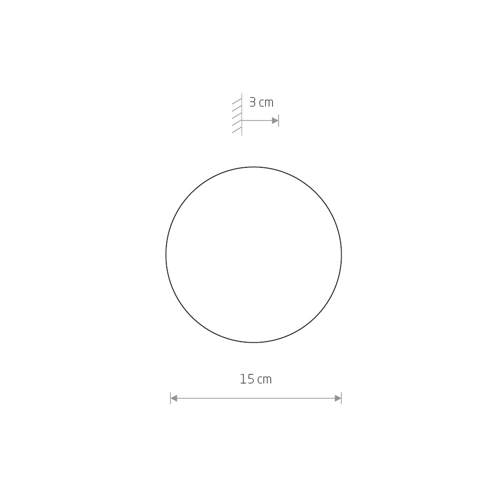 настенный светильник nowodvorski ring led s 7634
