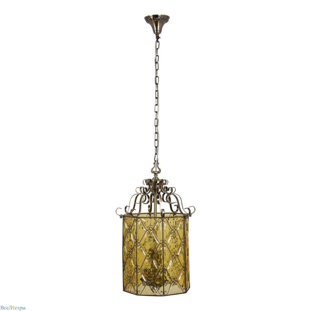 подвесная люстра abrasax cornelia 2130/4(amber)