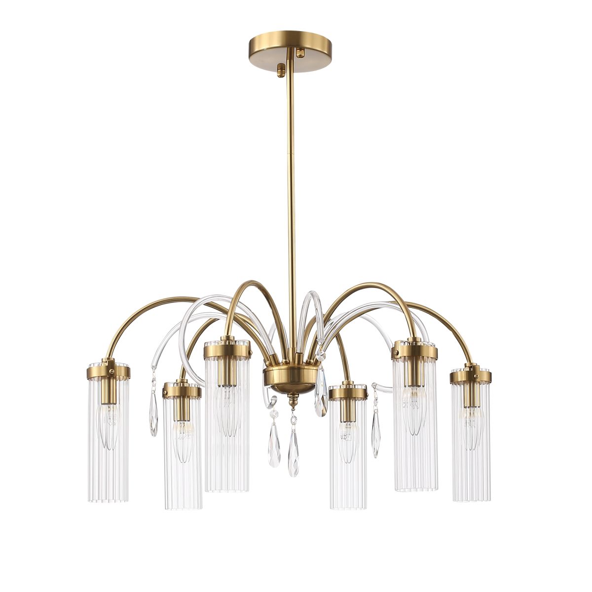 люстра на штанге st luce люминера sl1401.303.06