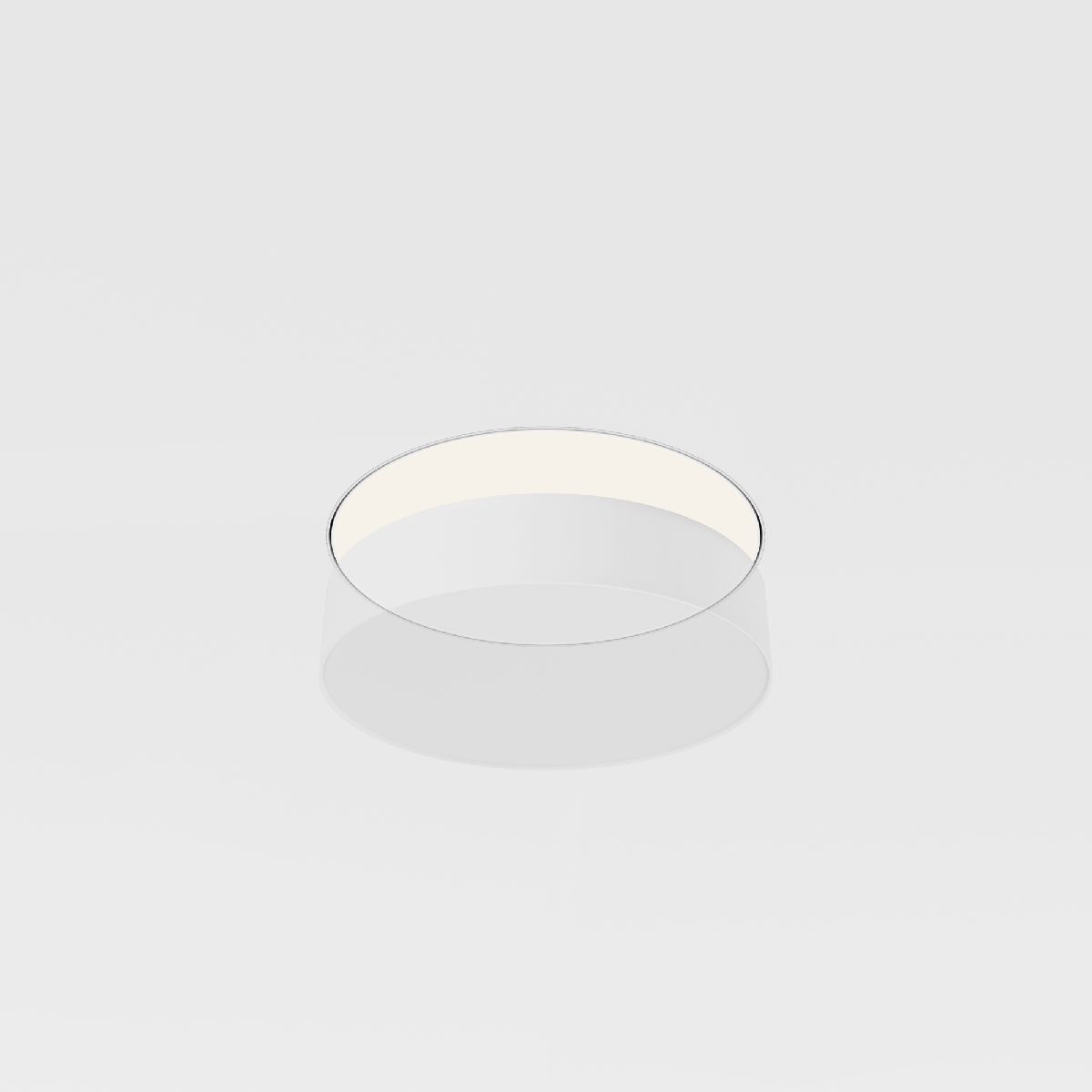 рамка для встраиваемого светильника maytoni downlight dla032-trs36-w