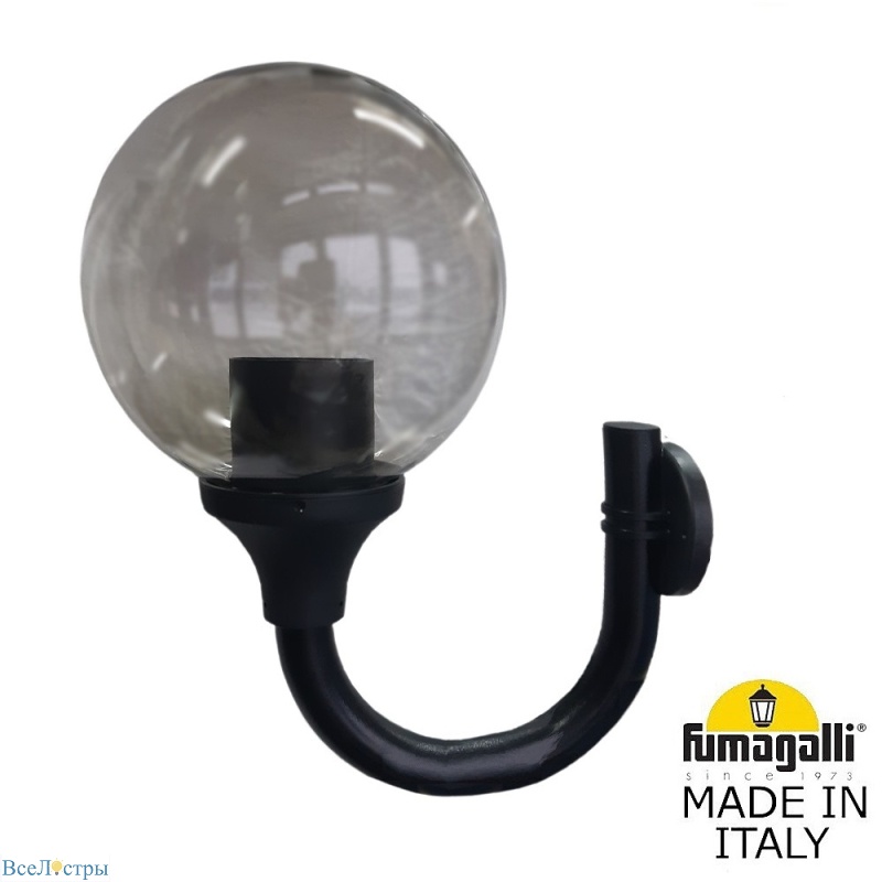 уличный настенный светильник fumagalli globe g41.251.000.aze27