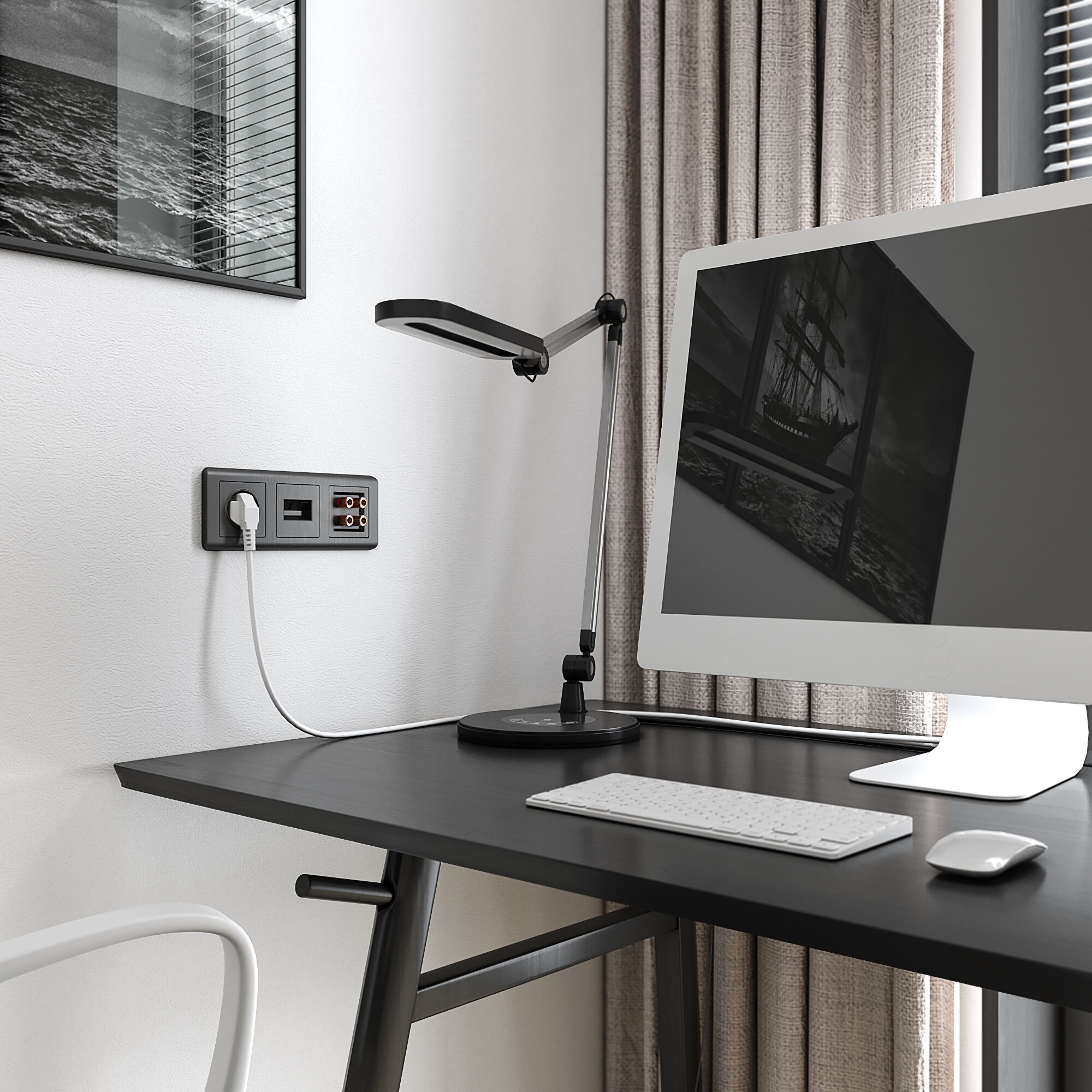 накладка для двойной розетки еthernet werkel 4690389158704 w1191104