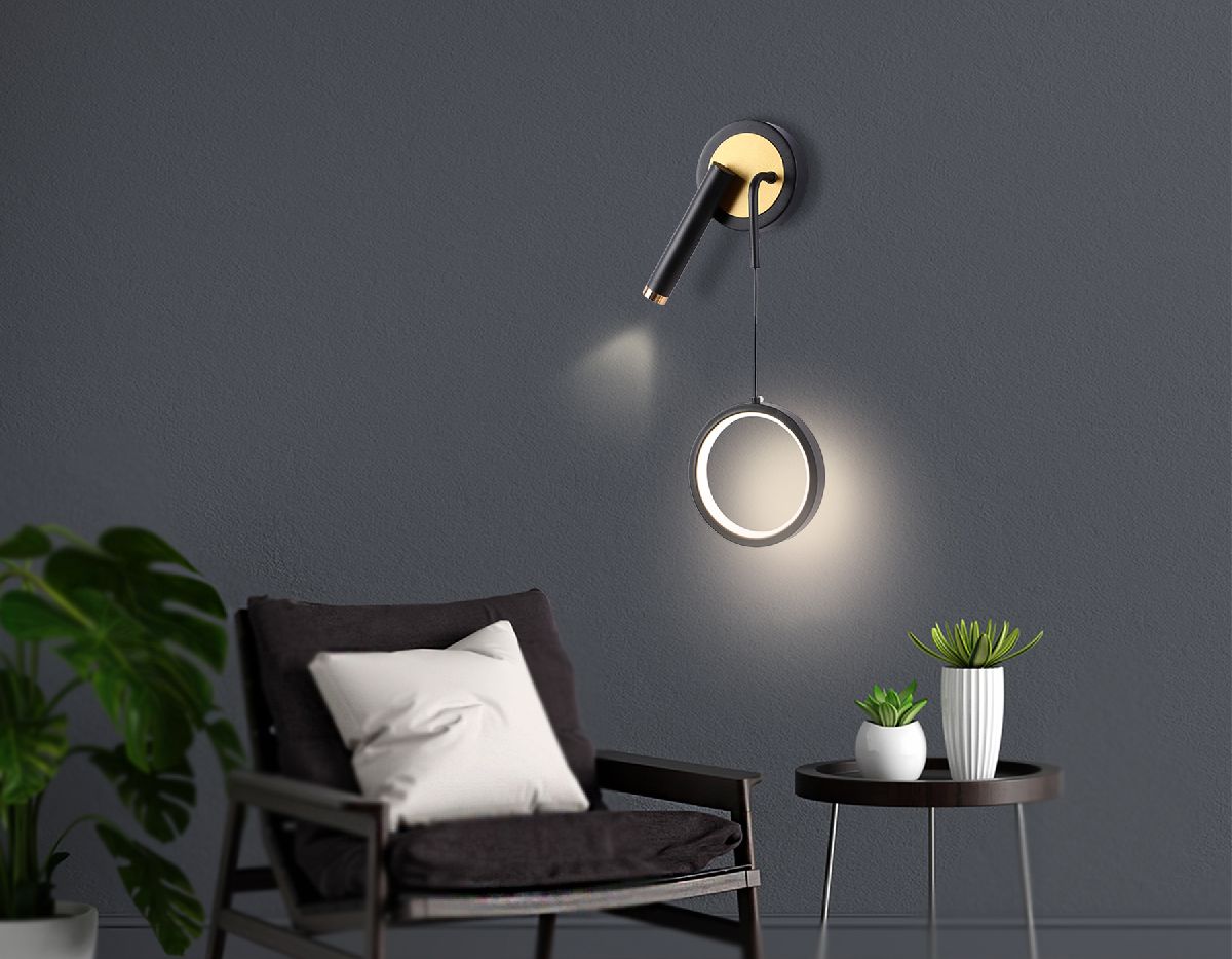 настенный светильник ambrella light linetech fl51652