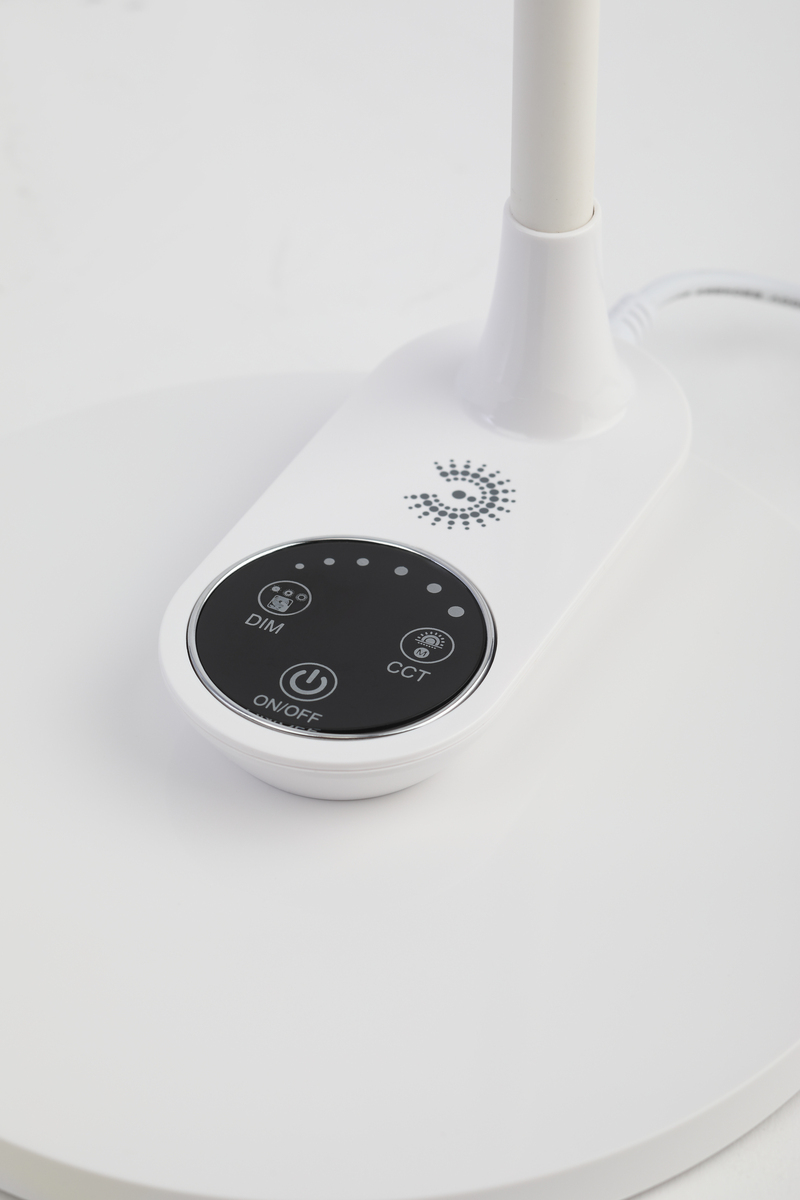 настольная лампа эра nled-498-10w-w б0052774