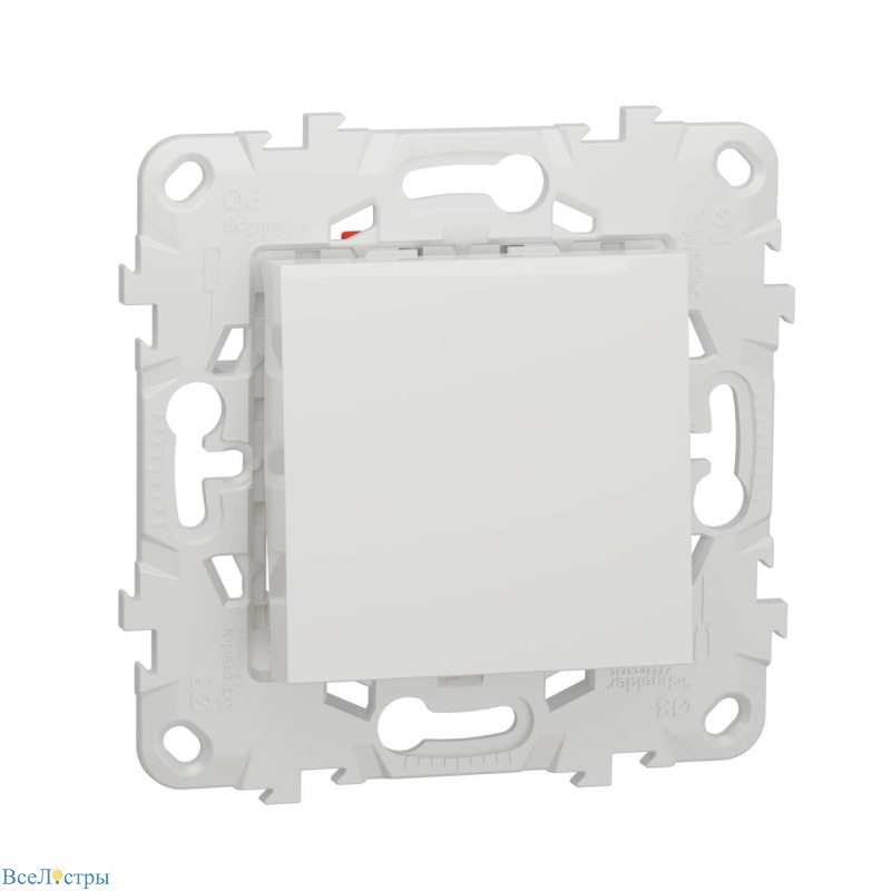 переключатель одноклавишный перекрестный schneider electric unica new nu520518