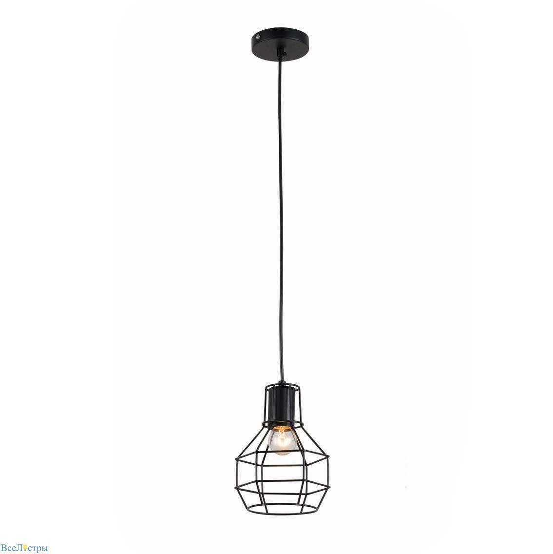 подвесной светильник escada boston 1129/1s (black)
