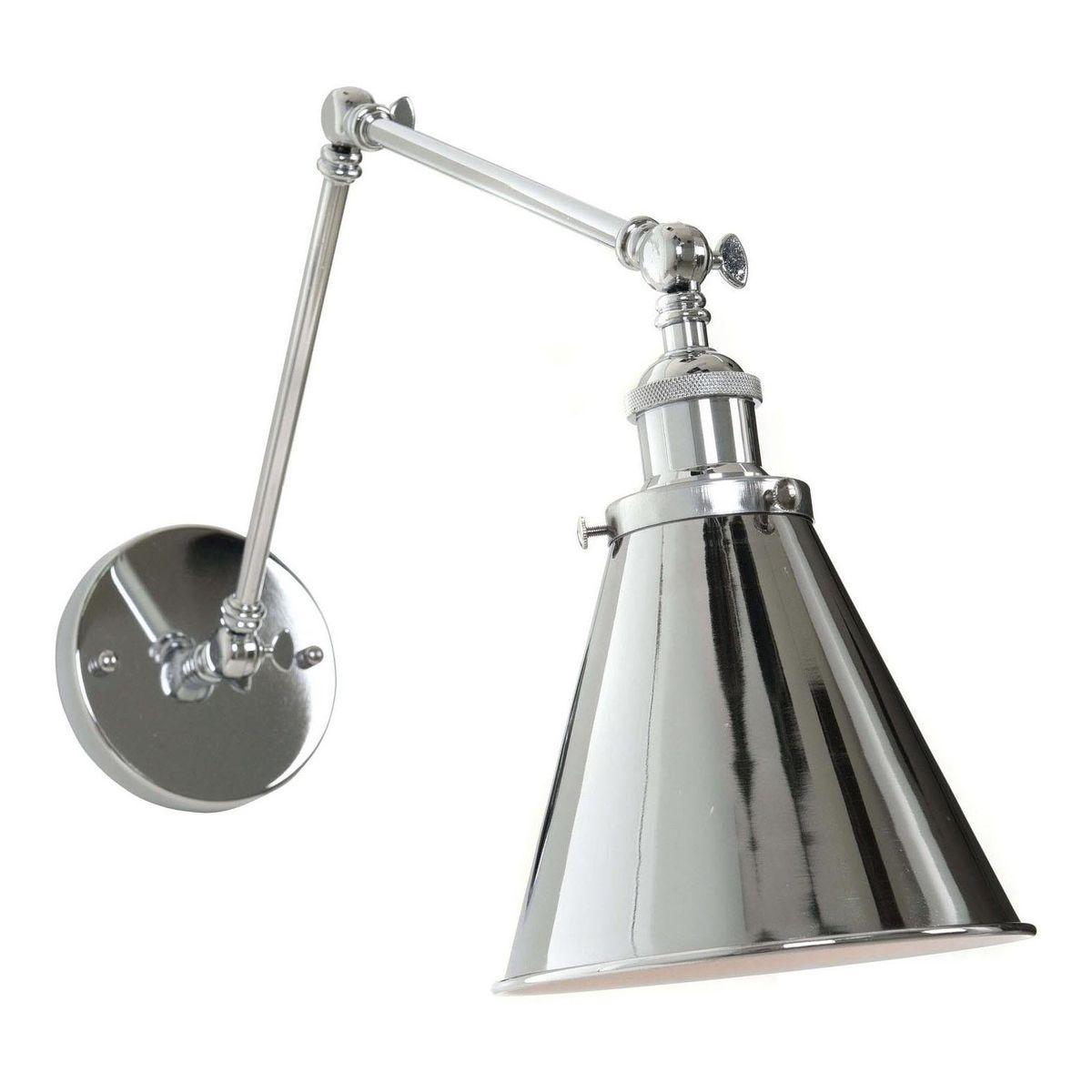 бра lumina deco rubi ldw b007-2 chr