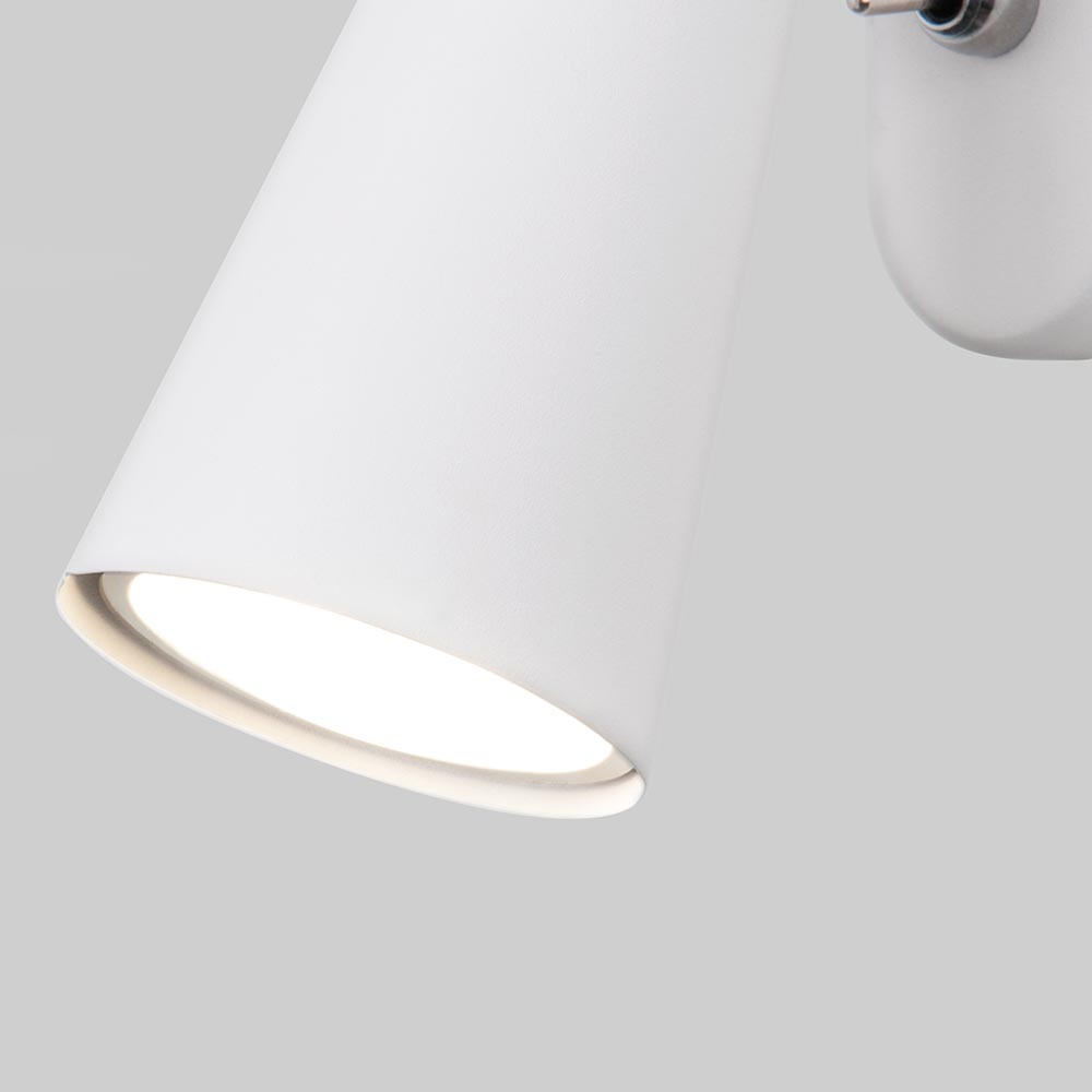 спот elektrostandard horn gu10 sw mrl 1010 белый 4690389149979