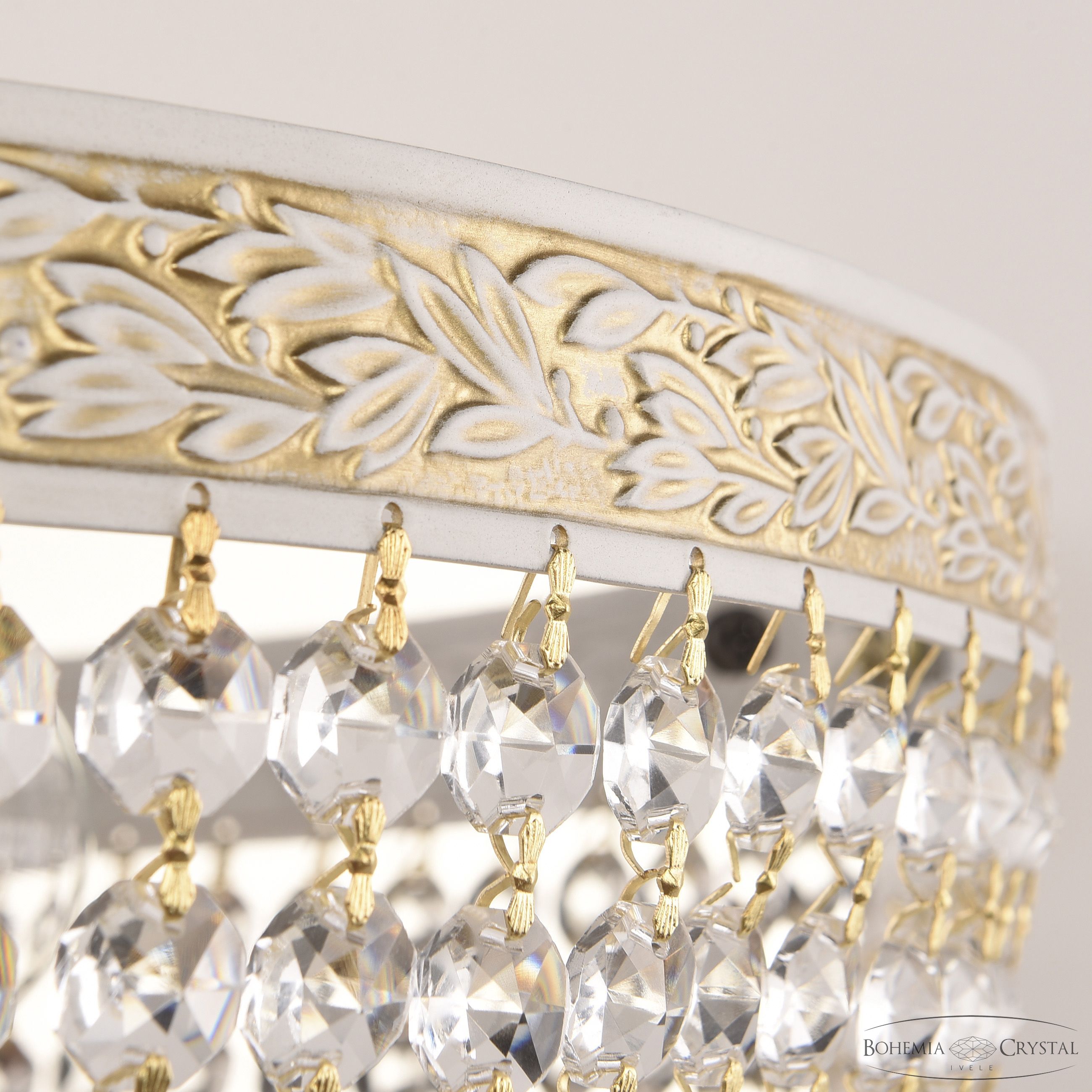 настенный светильник bohemia ivele crystal al19051b/35ol wmg