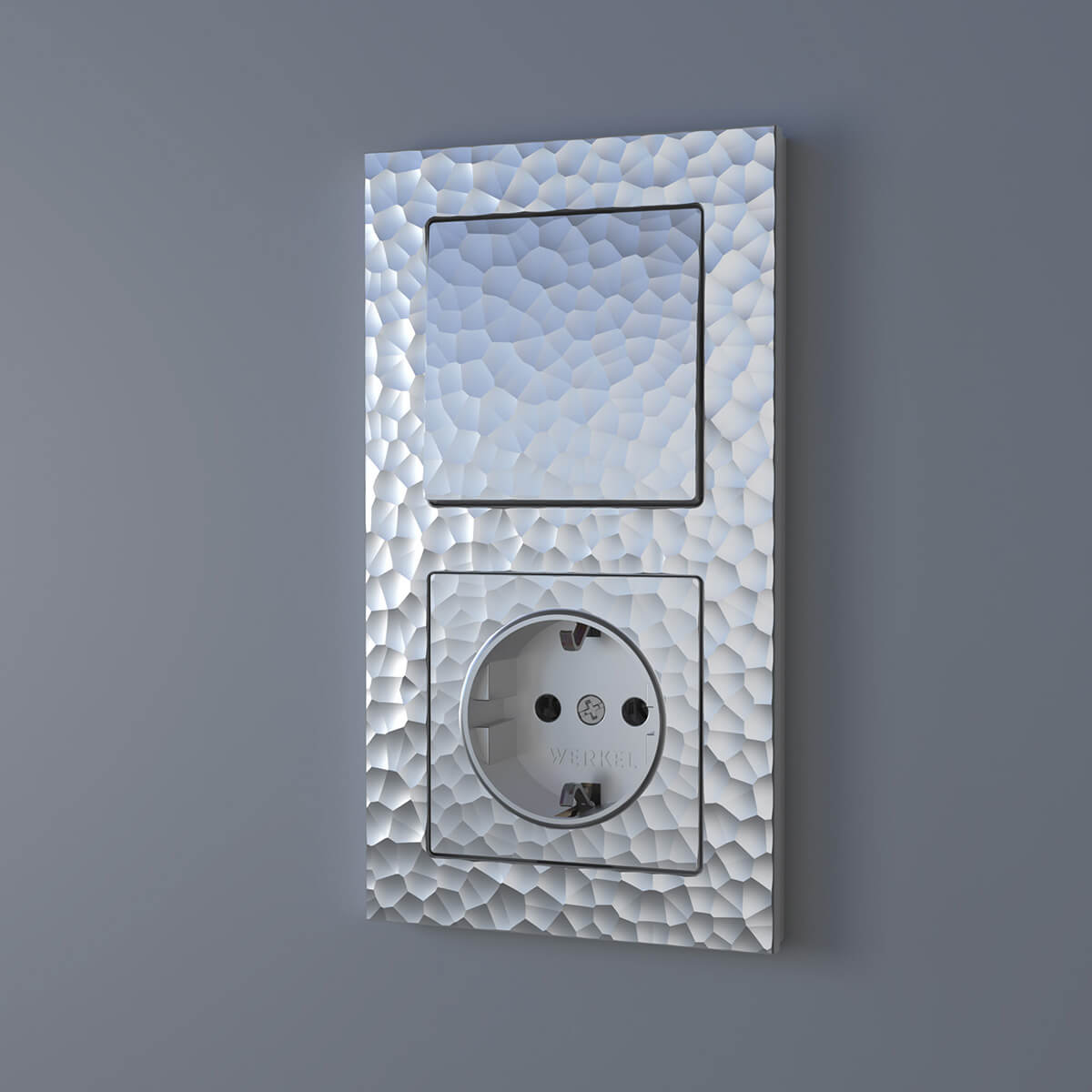 рамка werkel hammer серебряный 4690389163395