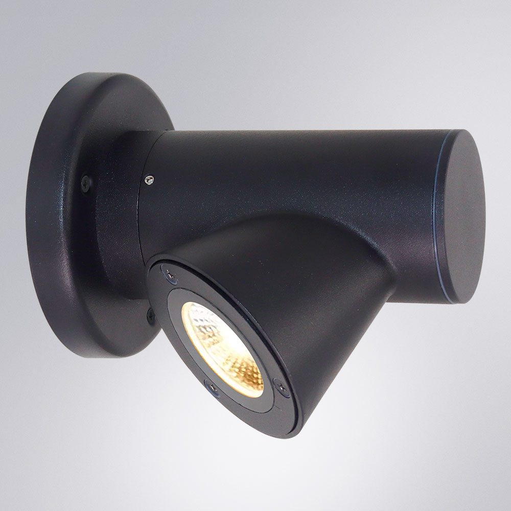 фасадный светильник arte lamp brooklyn a2063al-1bk