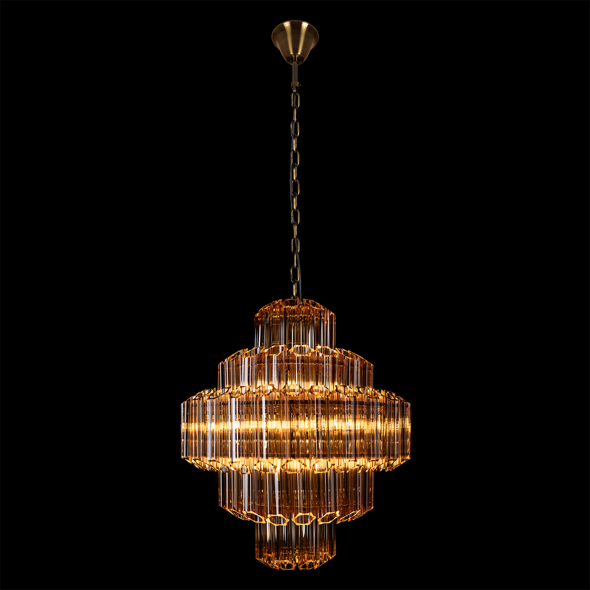 подвесная люстра loft it celebration 10579/600 amber