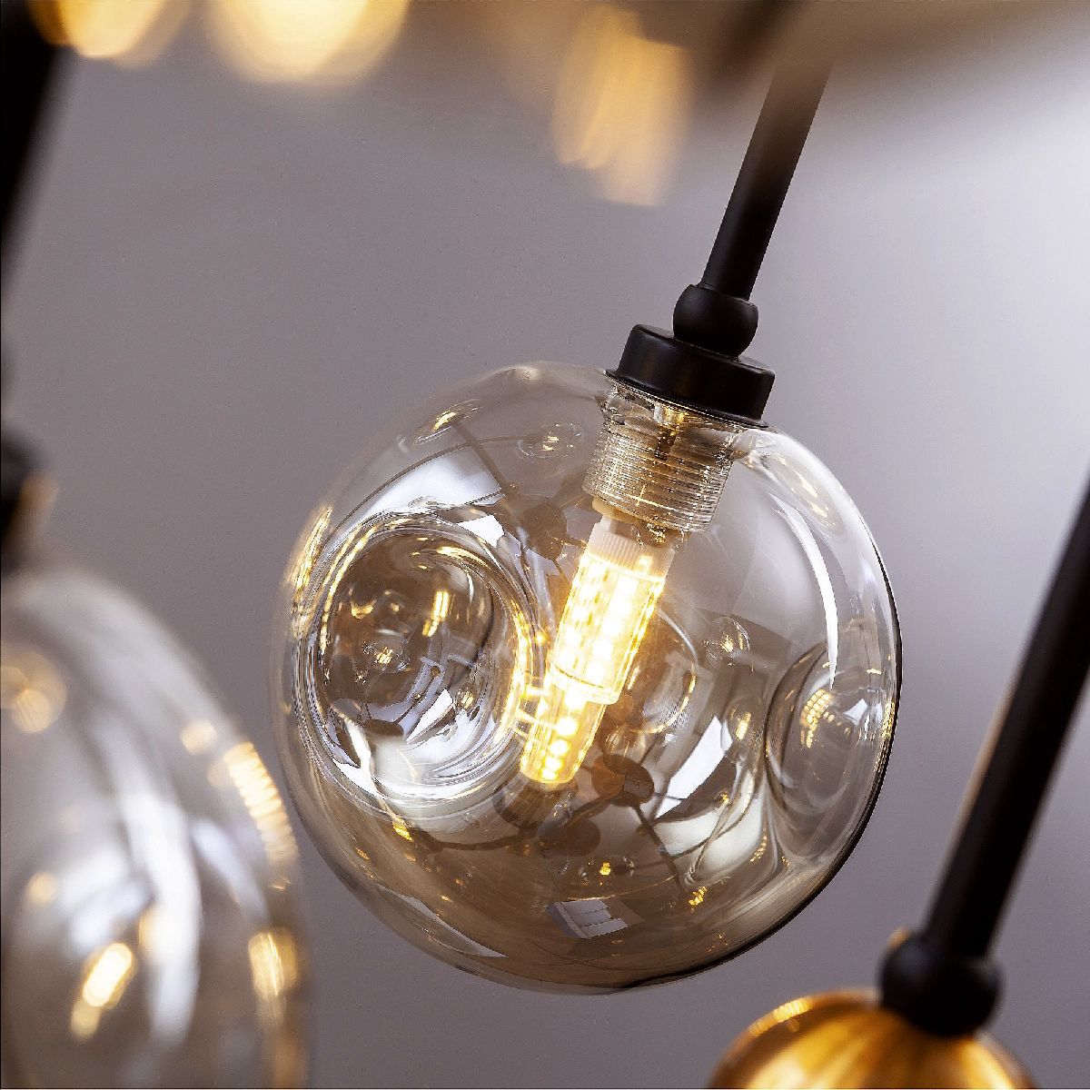 подвесная люстра led4u l6157-12