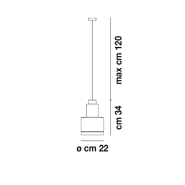 подвесной светильник medea sp 2 smoky vistosi