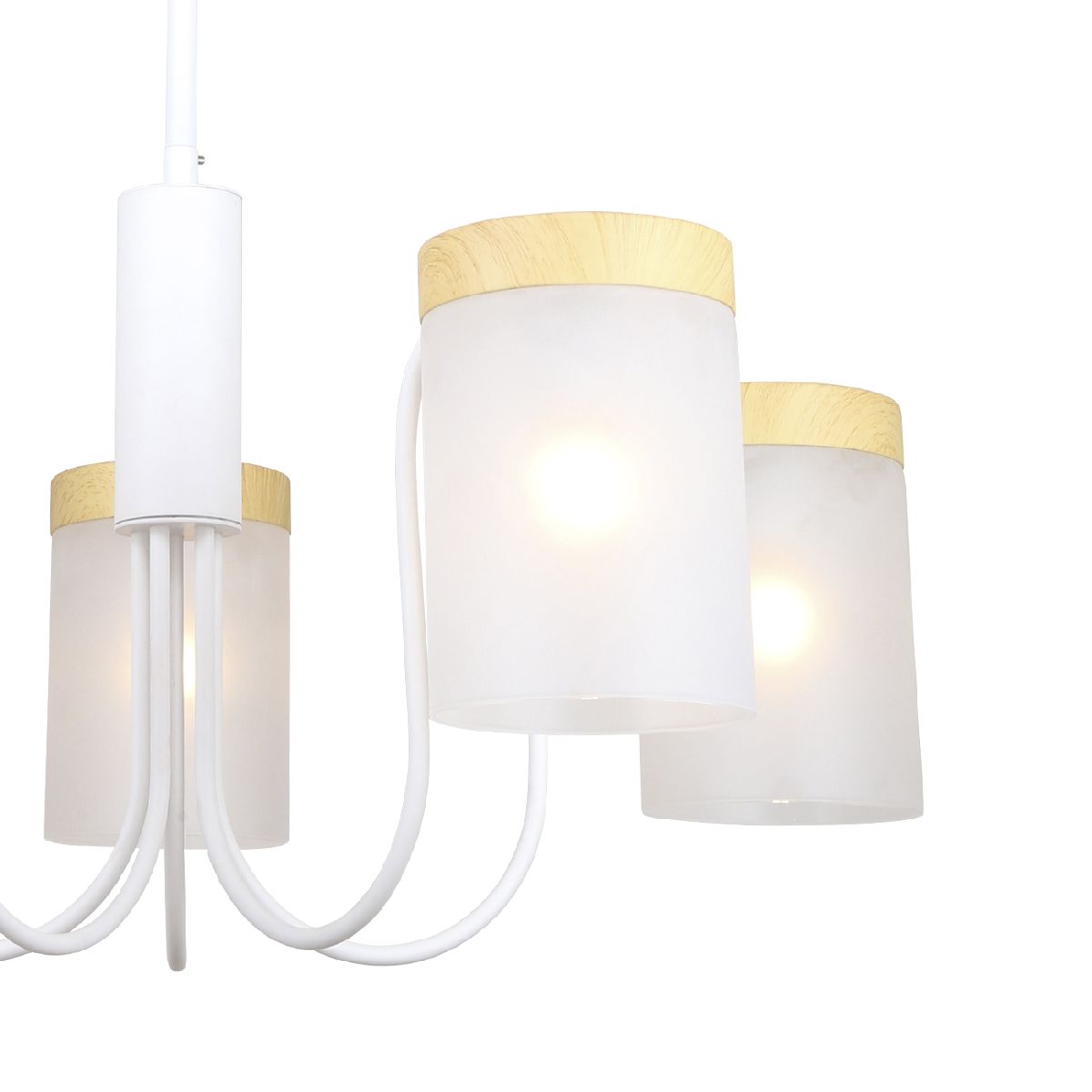 люстра на штанге escada harmony 1172/5p white