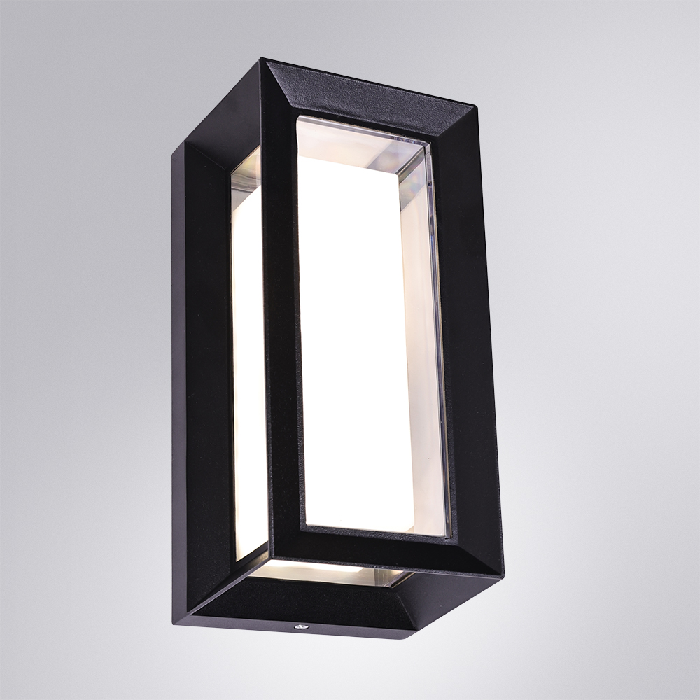 уличный настенный светильник arte lamp ulysses a8112al-1bk