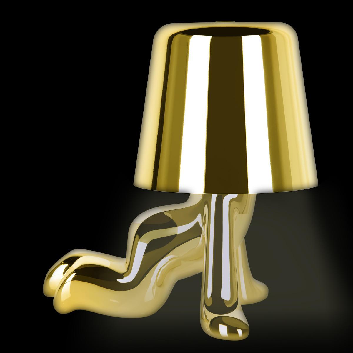 настольная лампа loft it brothers 10233/a gold