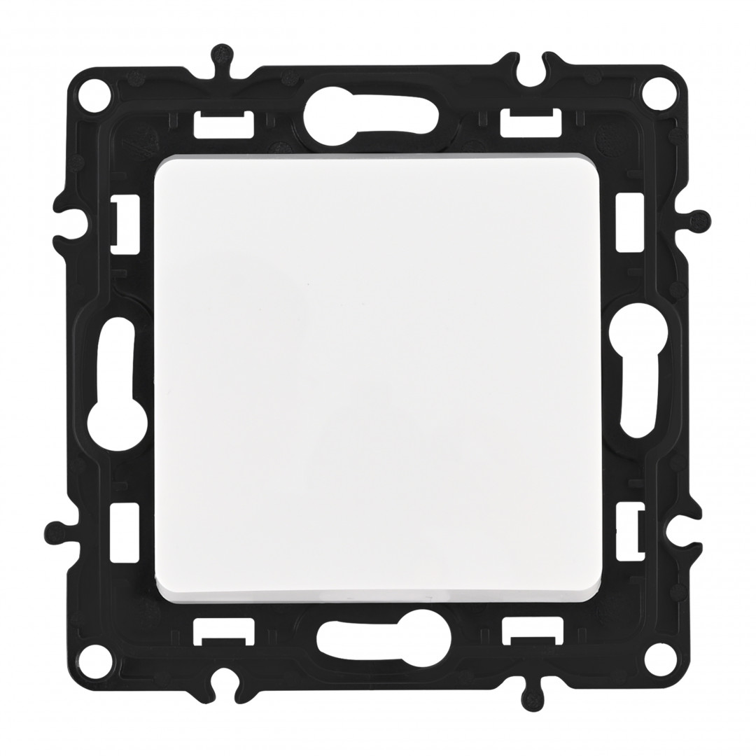 переключатель одноклавишный перекрестный arte milano 217.34-1.white