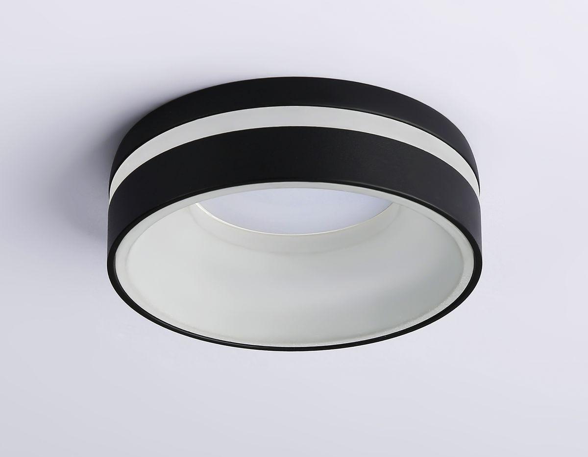 встраиваемый светильник ambrella light techno spot acrylic frost tn3306