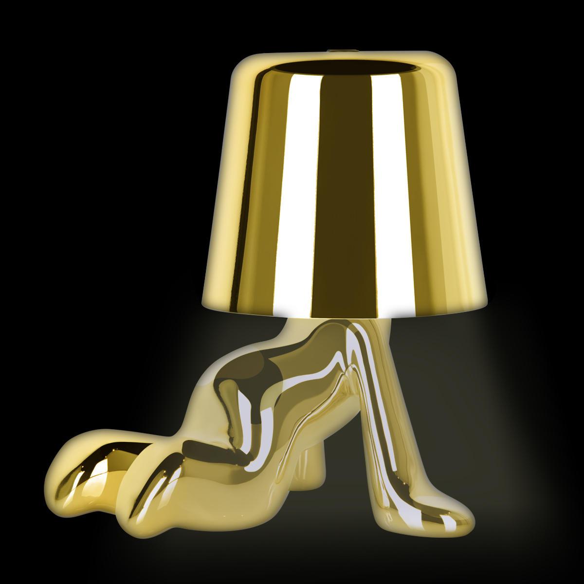 настольная лампа loft it brothers 10233/a gold