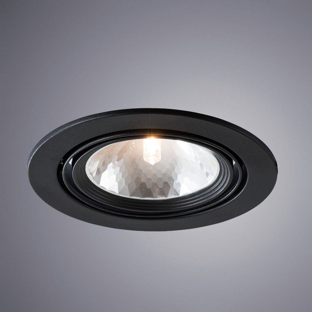 встраиваемый светильник arte lamp a6664pl-1bk