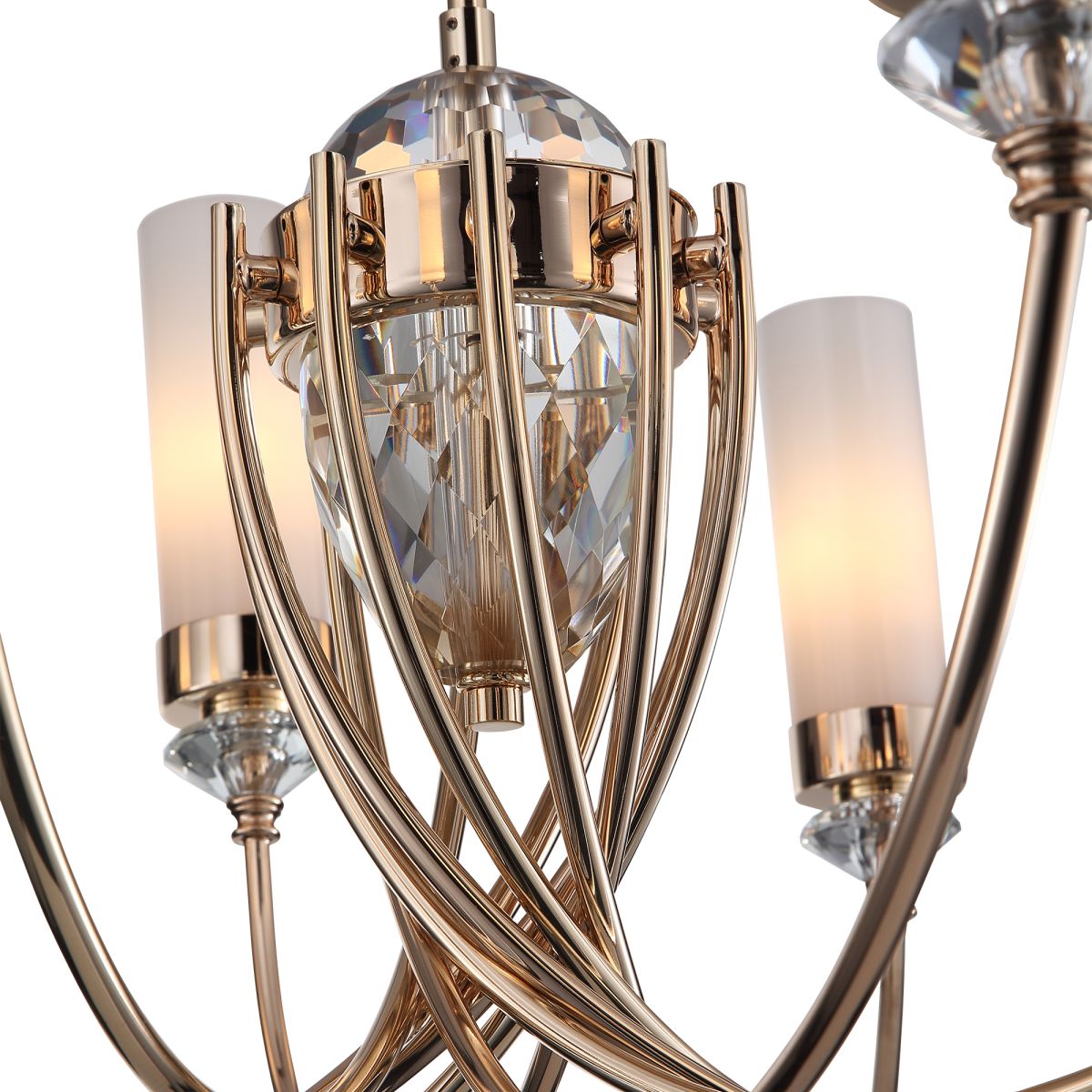люстра на штанге st luce элегра sl1402.253.10