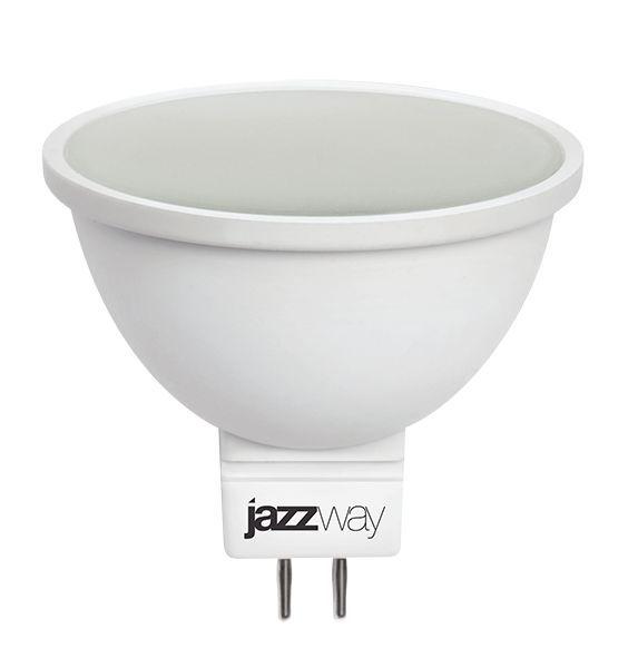лампа светодиодная jazzway gu5.3 9w 4000k матовая 5019577