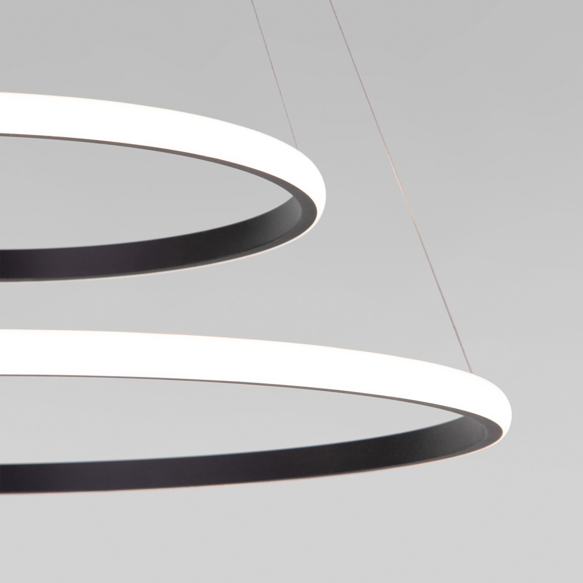 подвесная люстра eurosvet collars 90264/2 черный