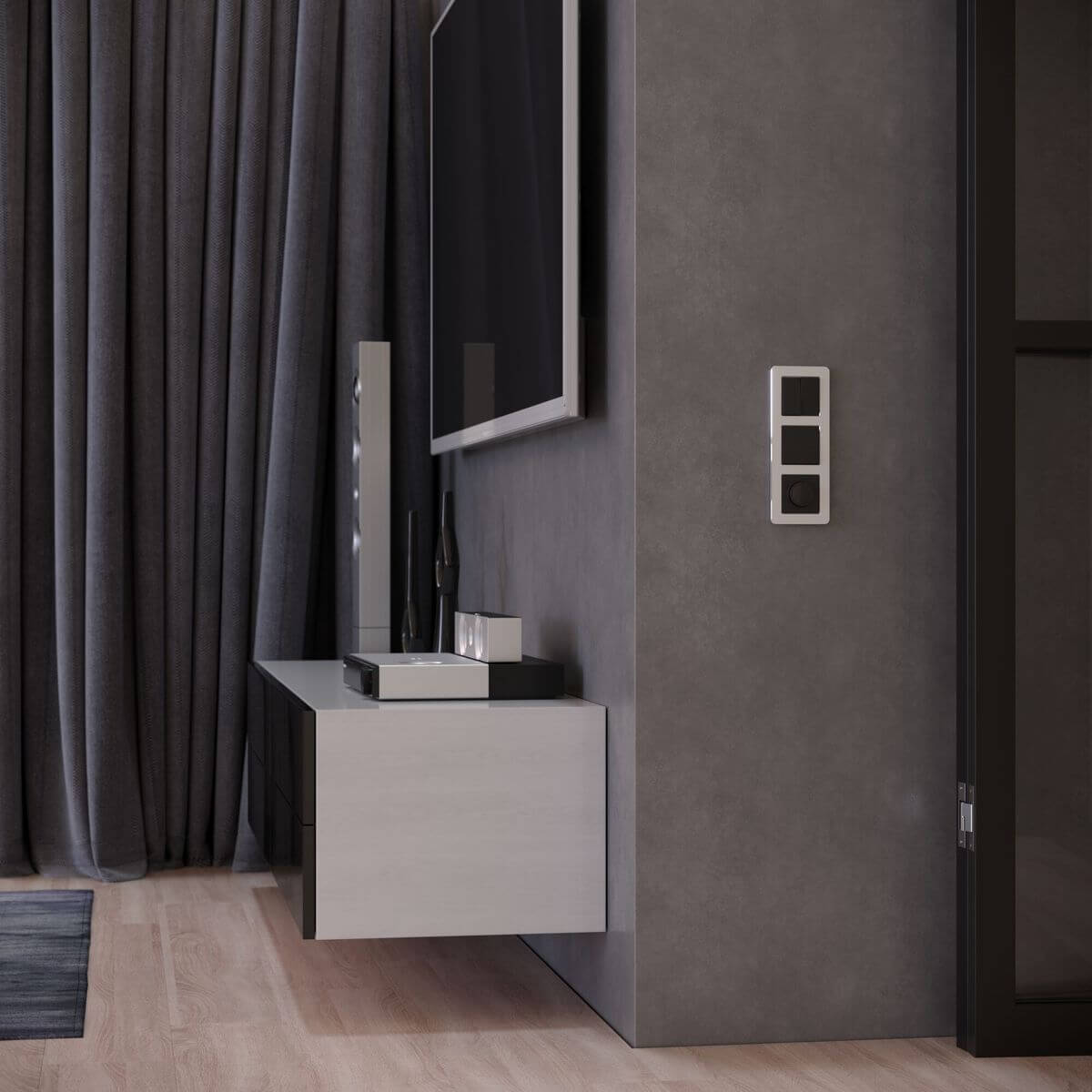 рамка на 3 поста werkel platinum алюминий 4690389184475 w0032606