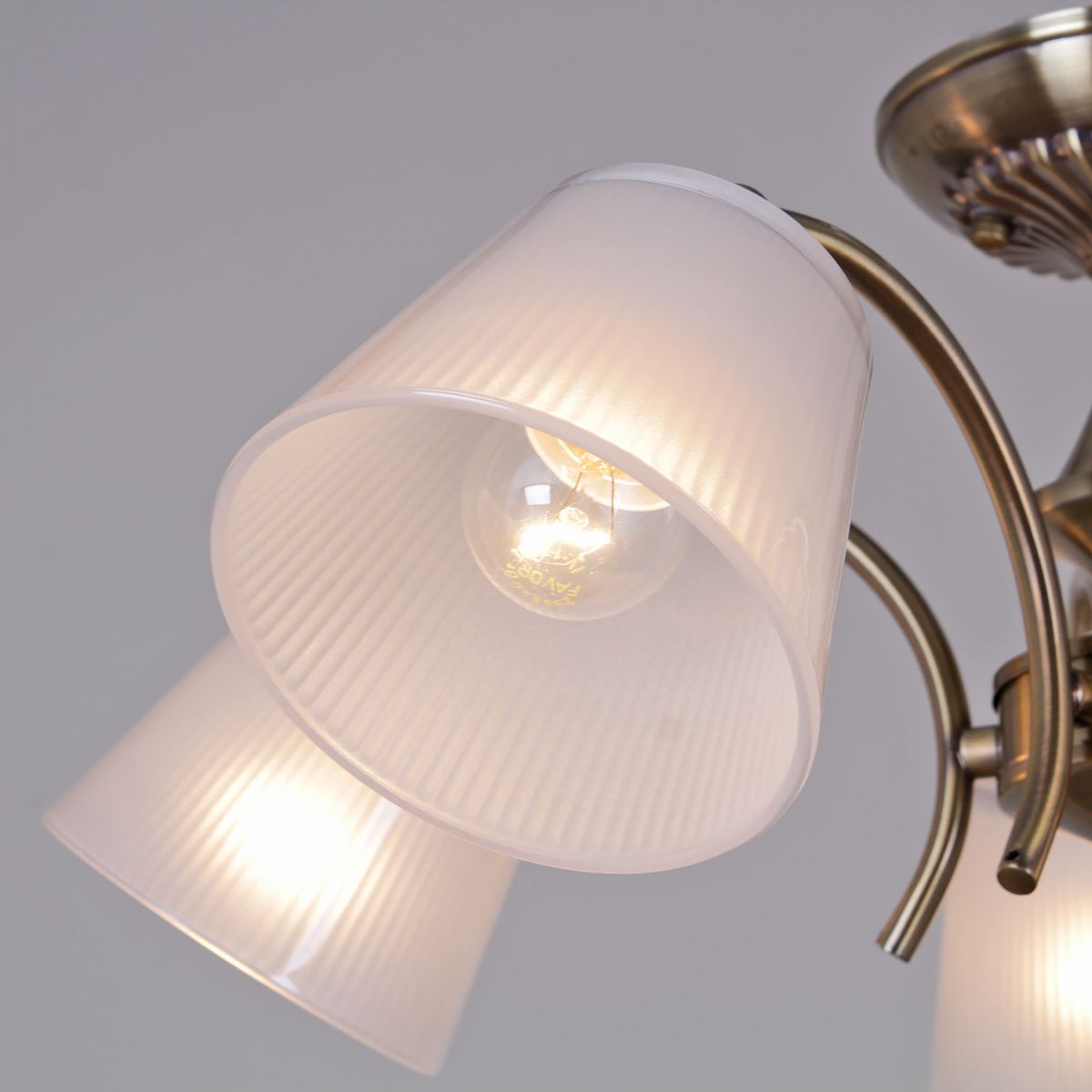 потолочная люстра illumico il0910-5csq-26 ab elite