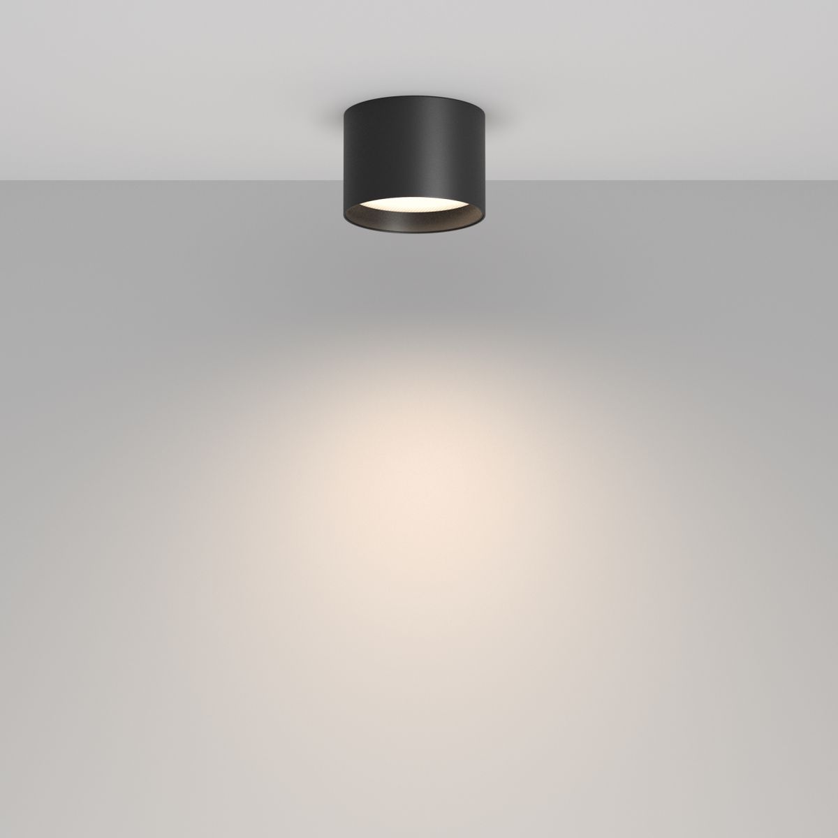 потолочный светильник maytoni technical glare c127cl-l7w4k-b