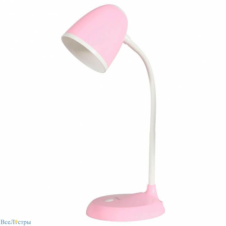 настольная лампа uniel standard tli-228 pink e27 ul-00003653