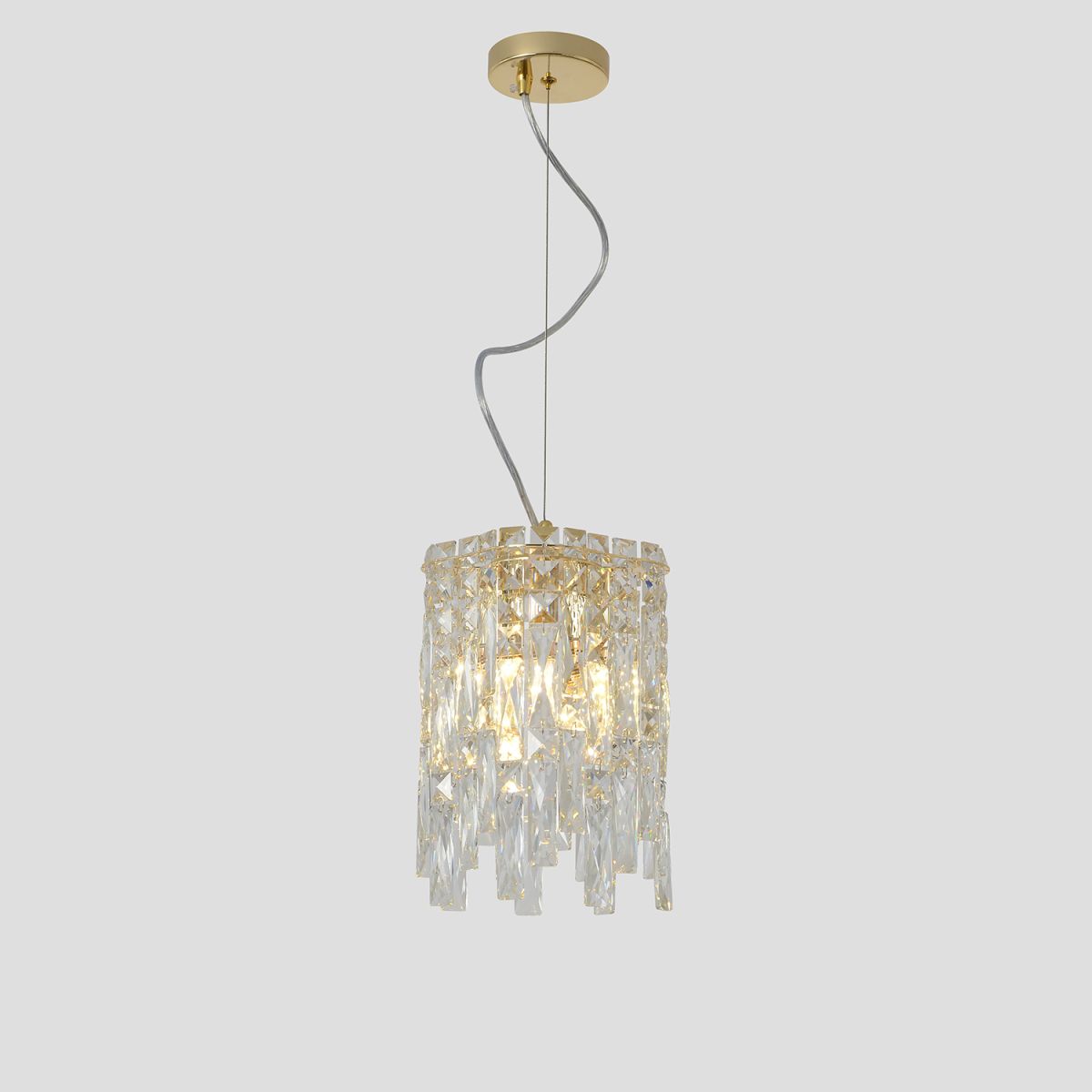 подвесной светильник crystal lux abril sp2 gold