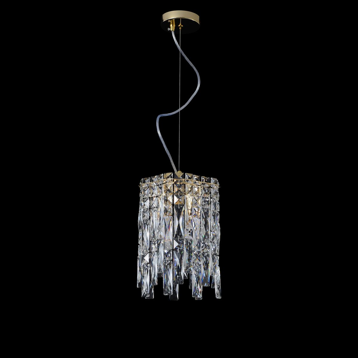 подвесной светильник crystal lux abril sp2 gold