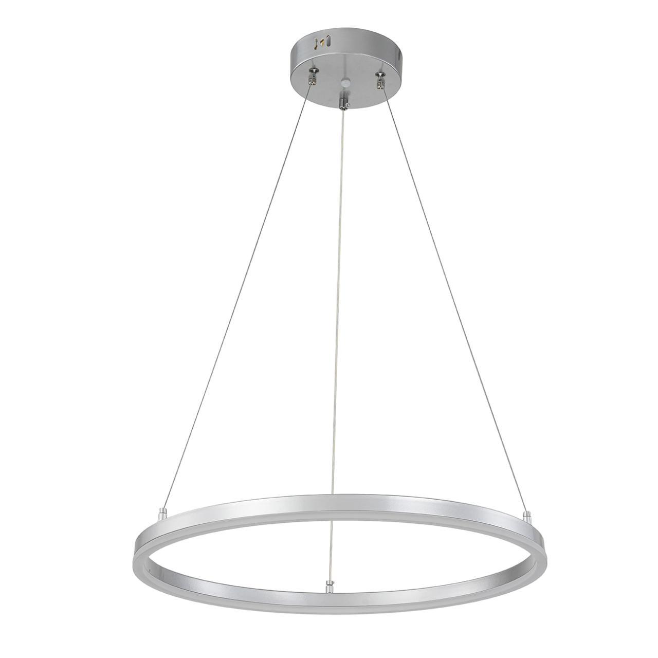 подвесной светодиодный светильник escada void 10254/1led silver app