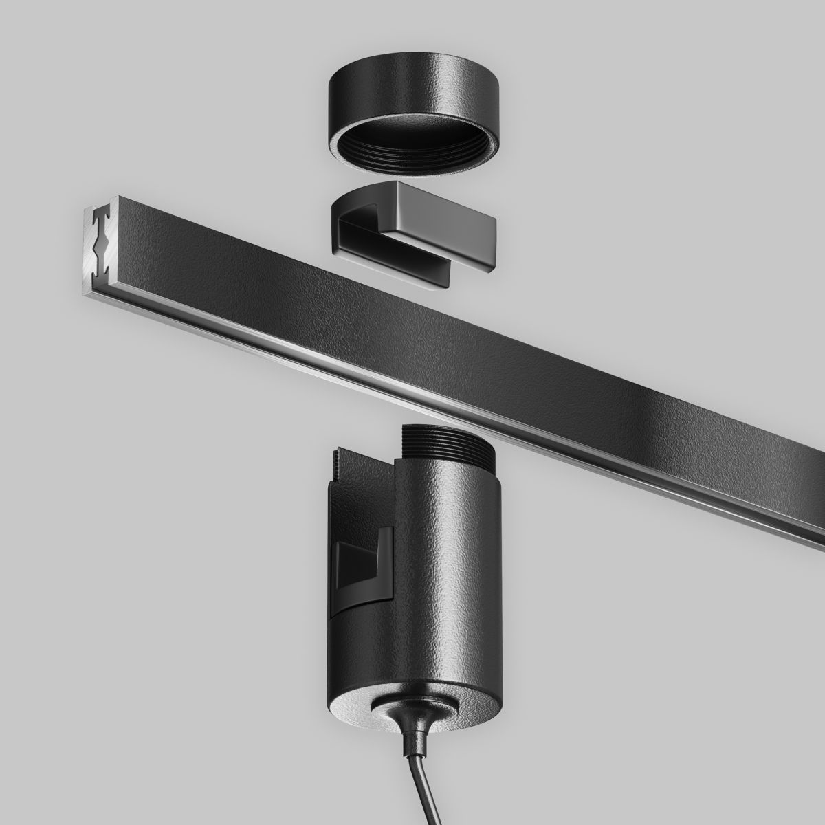 трековый магнитный светильник maytoni focus led tr157-1-12w4k-b