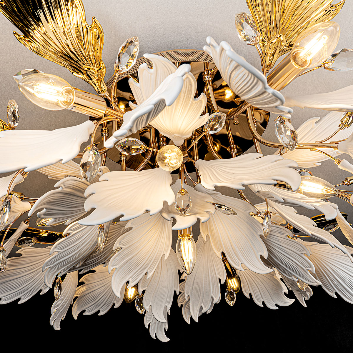 потолочная люстра modelux ml.6869.1000 gd