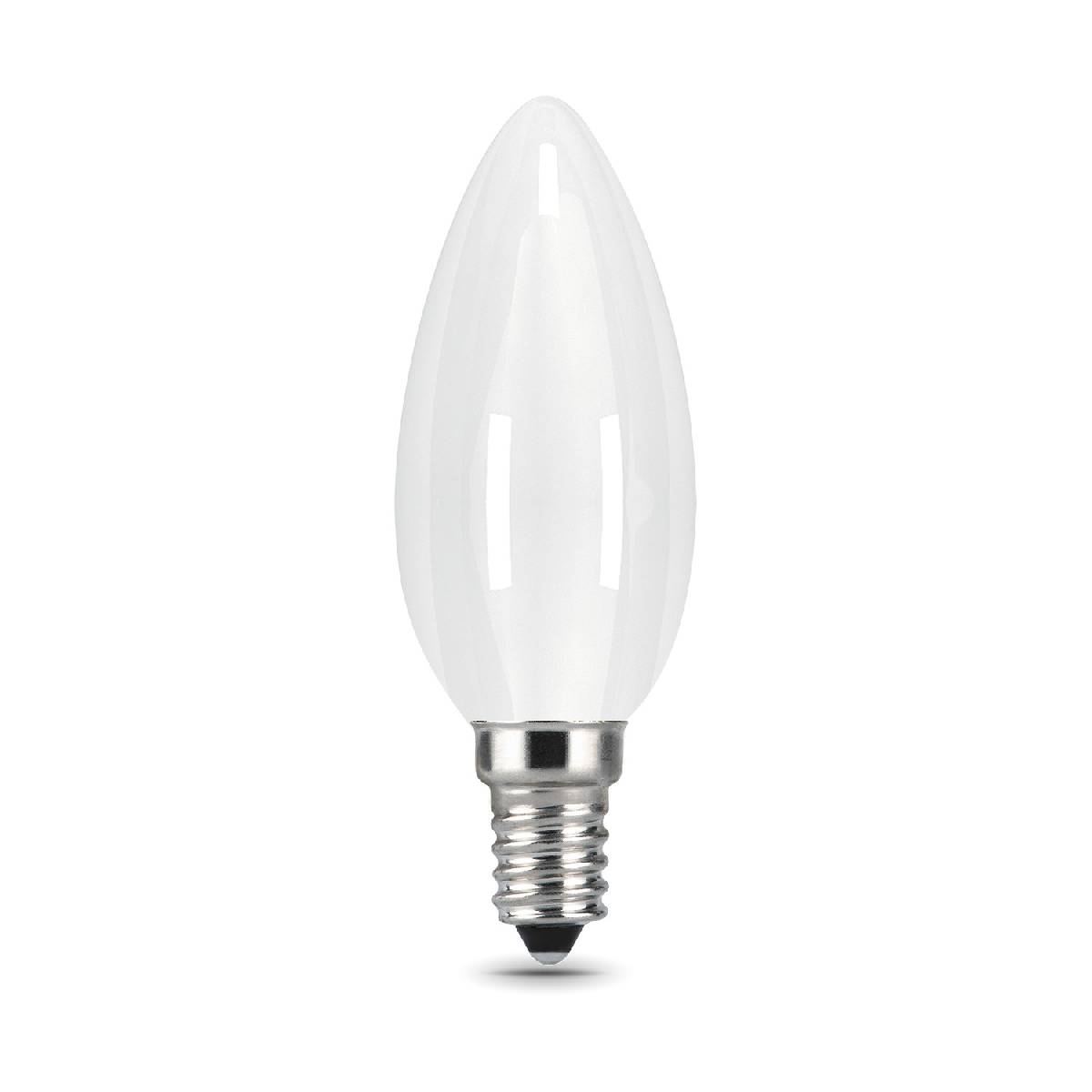 лампа светодиодная филаментная gauss e14 9w 4100к матовая 103201209