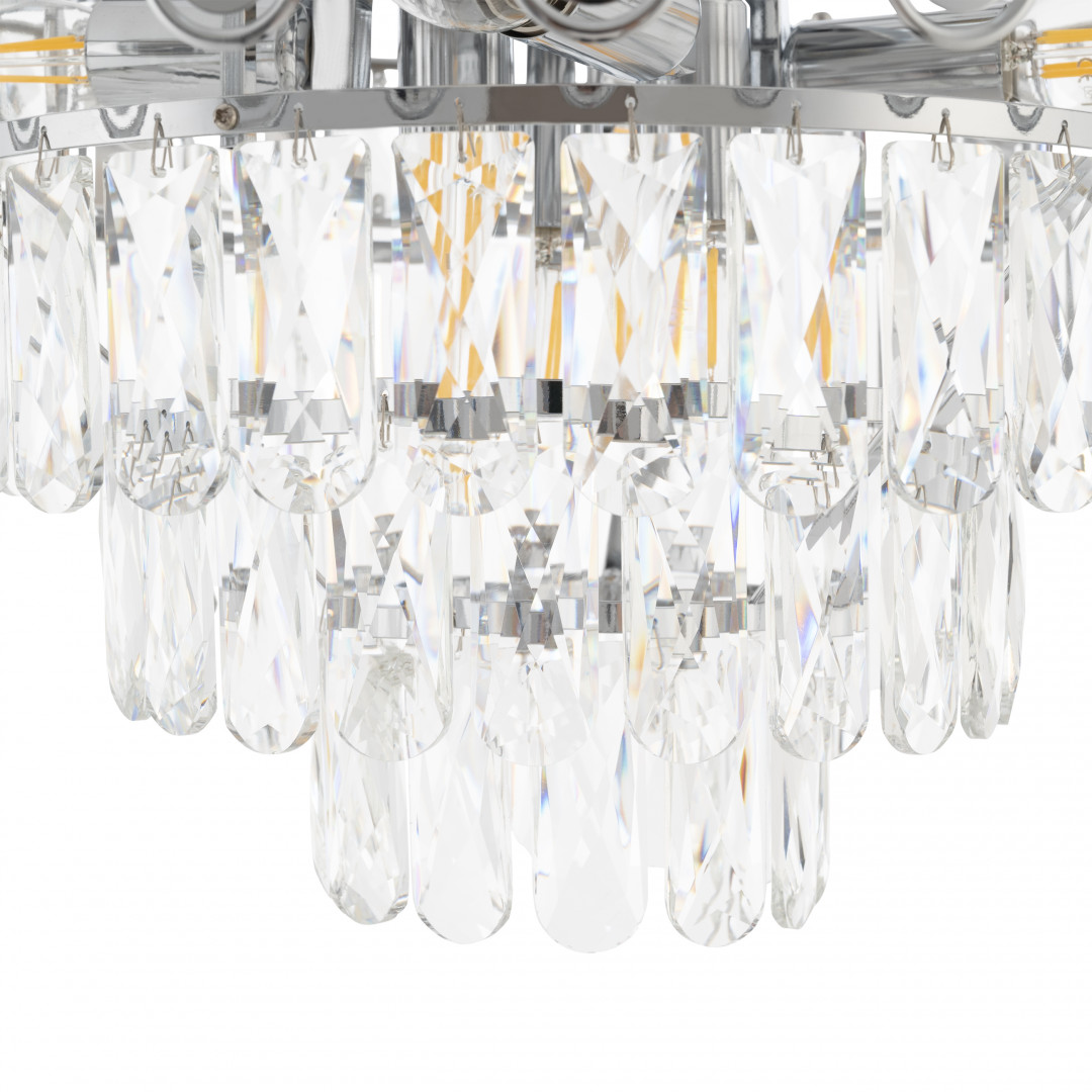 потолочная люстра arte milano sorrento 378109/7/470 cr