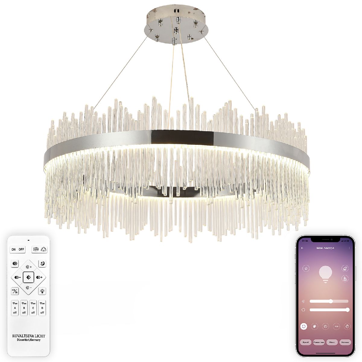 подвесная люстра natali kovaltseva innovation style 83161