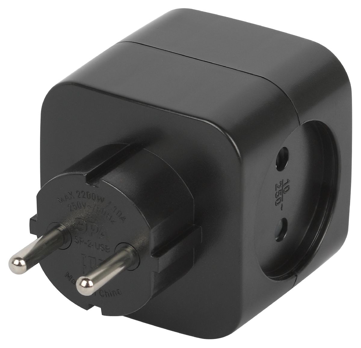 разветвитель электрический эра sp-2-usb-b б0049535