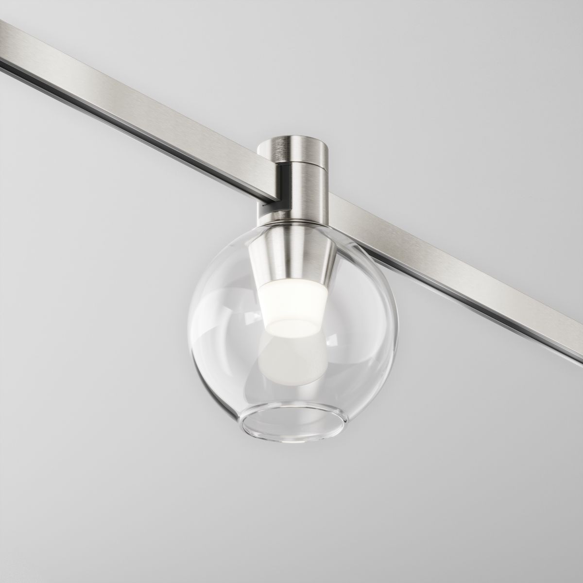 трековый магнитный светильник maytoni bubble tr148-1-3w4k-pt