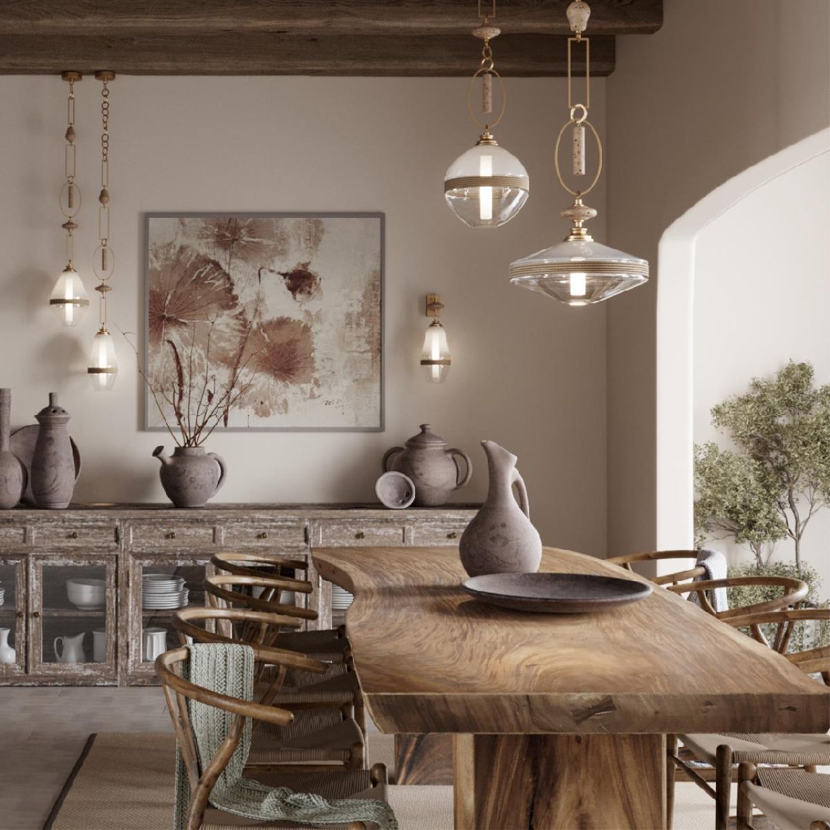 бра odeon light pendant krema 5441/1w