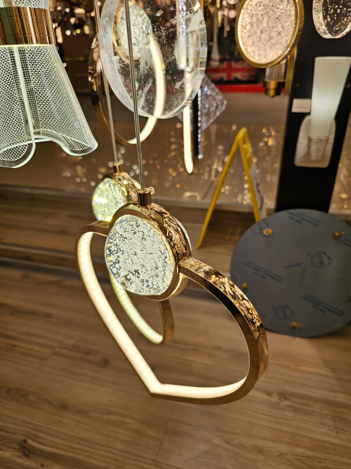 подвесной светильник led4u l8600-1 gd