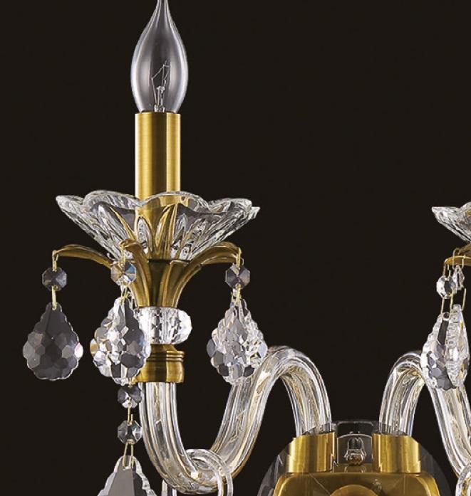 бра crystal lux alicante ap2