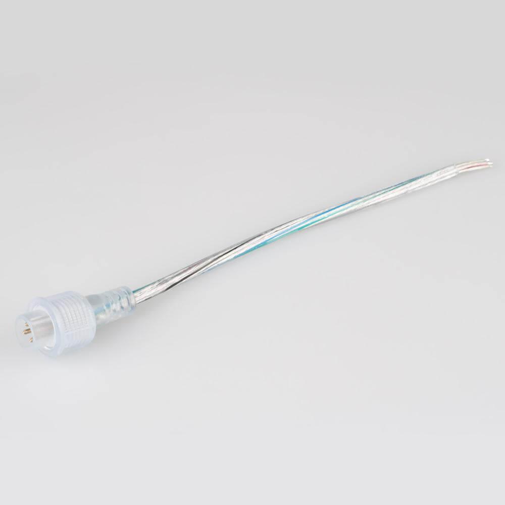 разъем выводной arlight dcwp-4pin-l150mm-x1m (papa) 022314