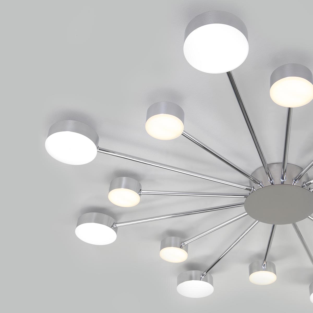 потолочный светильник eurosvet nitrino 90242/16 хром