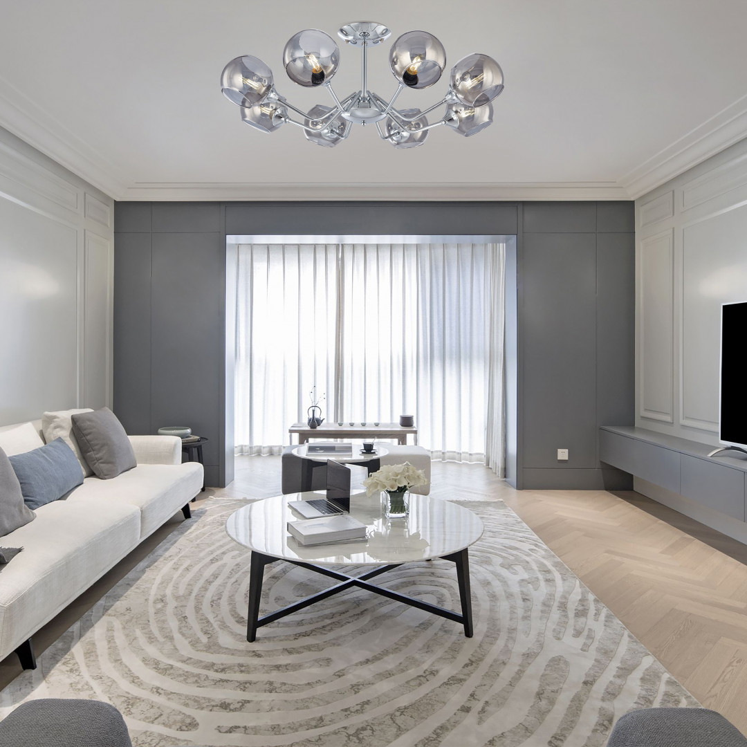 люстра на штанге arte milano napoli 330334/8 cr